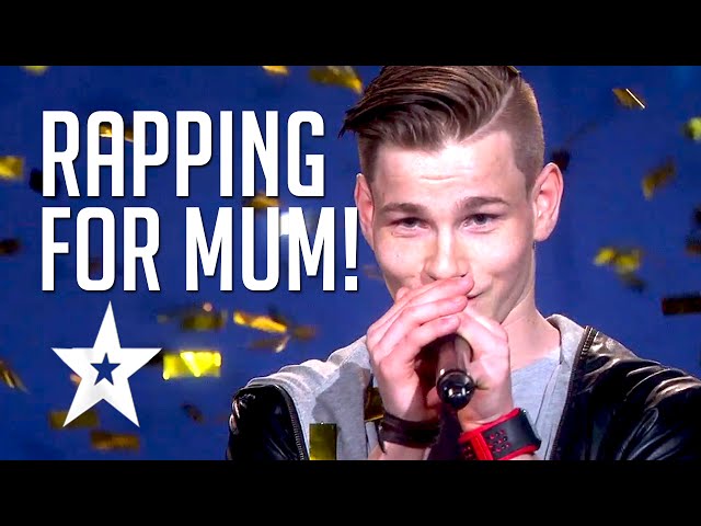 'Million Questions' Patrick Jørgensen | Rap For His Mum By Norwegian Rapper | Got Talent Global class=