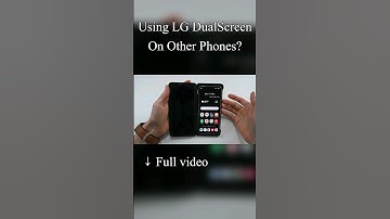 Testing LG dual screen on Samsung. Will it work?