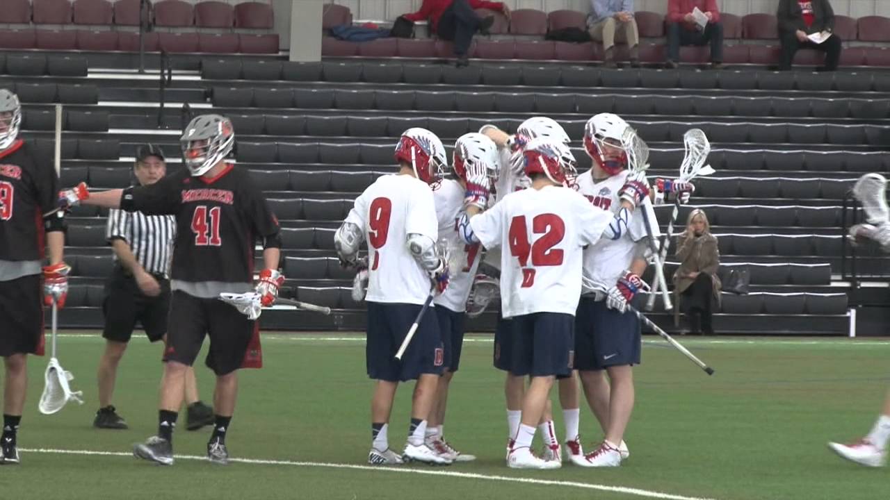 Detroit Men's Lacrosse Highlights vs. Mercer YouTube