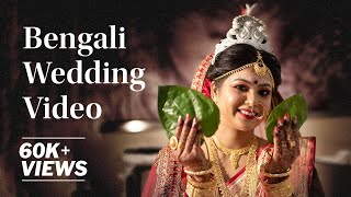 BEST BENGALI WEDDING VIDEO | Taniya & Sourav (CINEMATIC WEDDING VIDEO) #bengaliwedding #weddingvideo