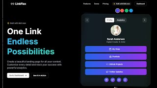 Bolt.new Hackathon Project Submission |  linkflex.online