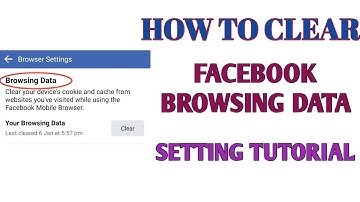 Clear Facebook Browsing Data How To Delete Facebook Browsing Data On Android Full Tutorial Hindi
