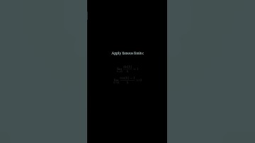 Derivative of sin(x) from First Principles