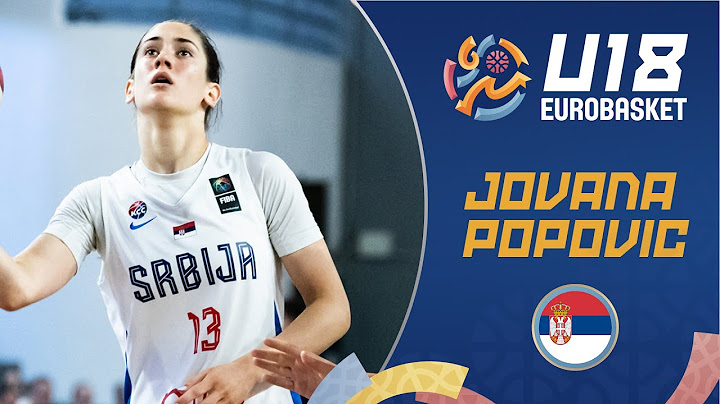 Jovana Popovic 🇷🇸 | Full Highlights | FIBA U18 Women's EuroBasket 2025
