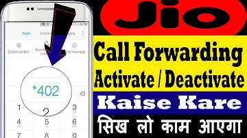 Jio Call Forwarding Code Number - How to Activate / Deactivate  Call Forwarding in Jio