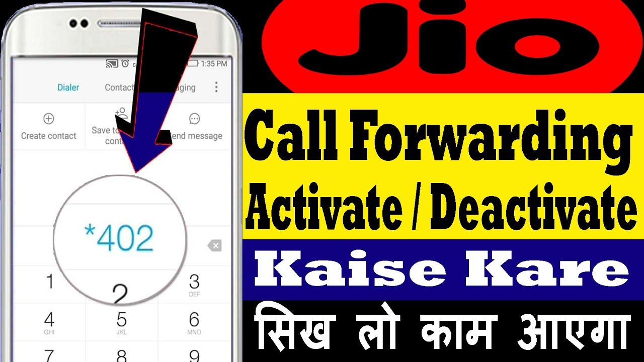 Jio Call Forwarding Code Number How to Activate