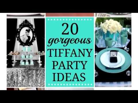Video Tiffany And Co Blue Party Decorations
