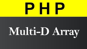 Multidimensional Array in PHP (Hindi)