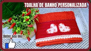 Toalha de Banho Personalizada para Iniciante