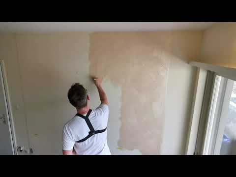 Videó: Csináld magad dekoratív falfestés