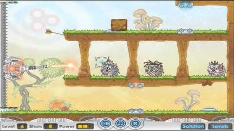 Online Games - Laser Cannon 2 Walkthrough Video (Levels 1-10)