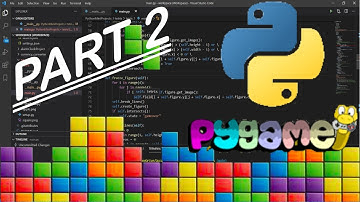 How to make a Tetris game in Python using Pygame Part 2
