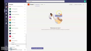 Utilisation de canaux privés dans Teams