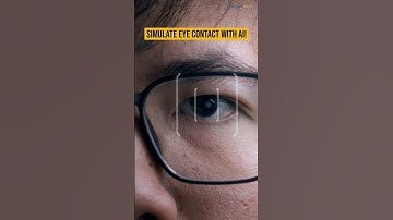 Simulate Eye Contact with AI!