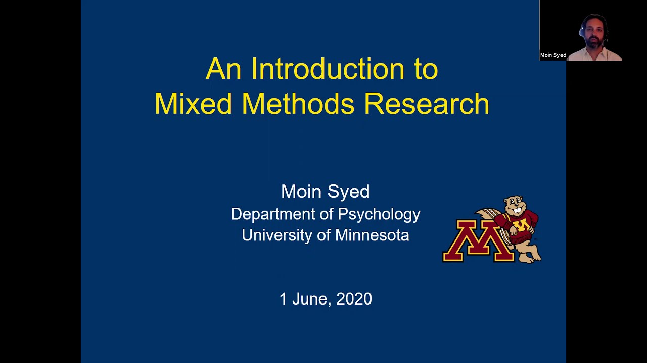 Mixed Methods Chapter 4 Mixed Methods Lecture Part 4 - YouTube