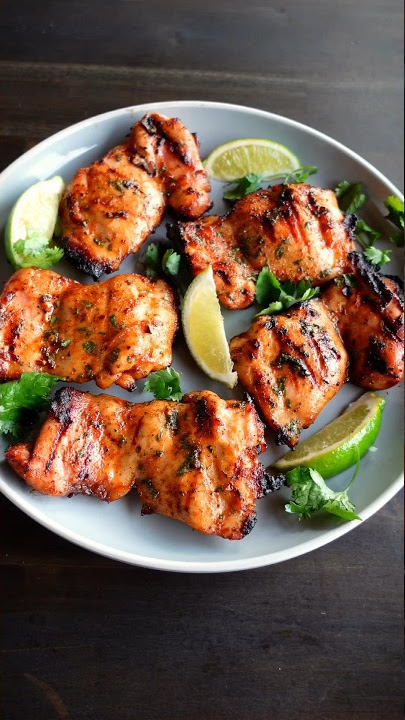 Honey Lime Grilled Chicken #recipe #chickendinner #grilledchicken