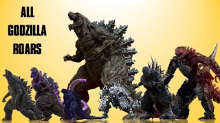 Evolution Of Godzilla Roars (1954-2023)