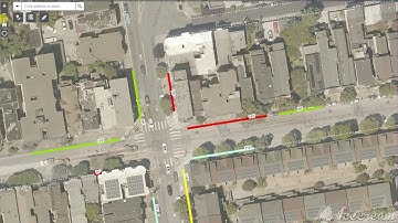 How to use the color curb web map editor