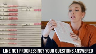 Pregnancy Line Not Progressing | Amazon Tests Vs. First Response | OPK Tests for Pregnancy Results
