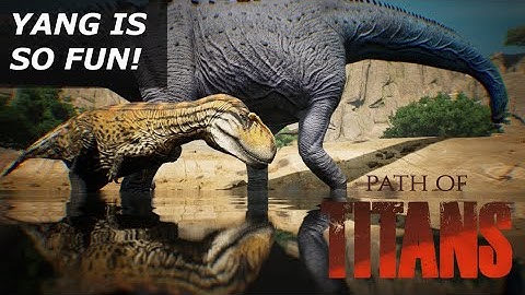 KTO Yangchuanosaurus combat, aka my favorite 4 slot - Path of Titans