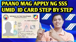 PAANO MAG APPLY NG SSS UMID ID CARD STEP BY STEP