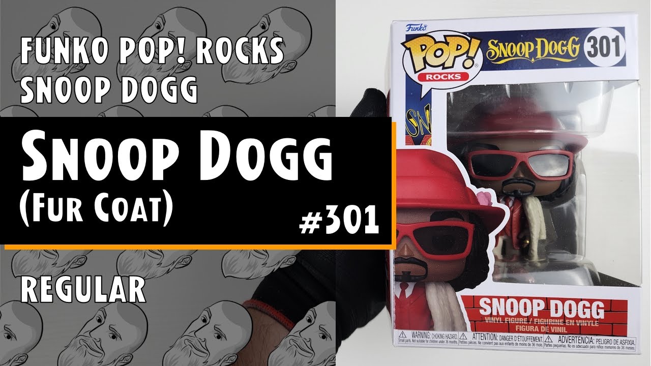 Funko POP! Rocks Snoop Dogg with Fur Coat Rap Figure #301! – Lonestar Finds