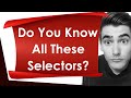Learn Every CSS Selector In 20 Minutes