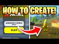 How To Create &amp; Select World In Fortnite Lego! (Lego Mode Disabled Not Working)