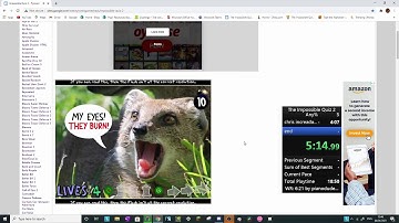The impossible quiz 2 in 7 mins and 52 sec 380 ms