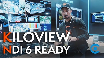 Kiloview is NDI 6 ready! | NAB 2024 Show Floor Interview