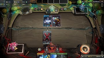 Artifact / Valve card game - Call to Arms gauntlet launch event on Steam