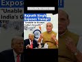 ‘Sabke Boss...’: Rajnath Slams Trump’s Tariff Tirade, Says Some Unhappy With India’s Growth