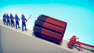 5x GIANT SAMURAI vs EVERY GOD  TABS | Totally Accurate Battle Simulator 2024