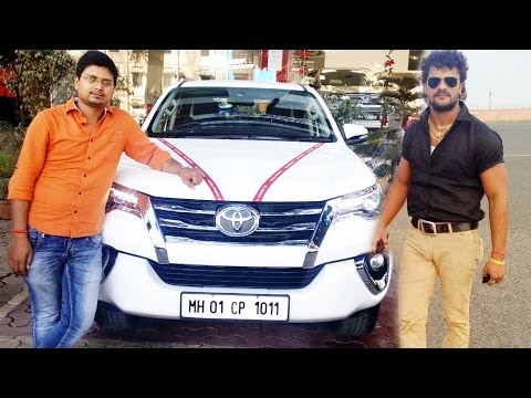 देखिये खेसारी लाल यादव की नई गाडी Khesari Lal Yadav's New Car Pictures