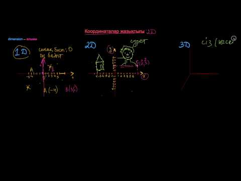 Бейне: Үйдегі адам координаттар жүйесінде