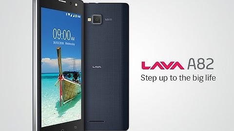 Lava A82 specification