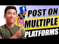 Buffer review how to post on multiple social media platforms at once