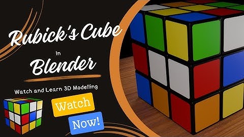 Creating a Realistic Rubik
