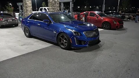 CTS V3 VS C7 CORVETTE Z06 Baltimore Racing!!