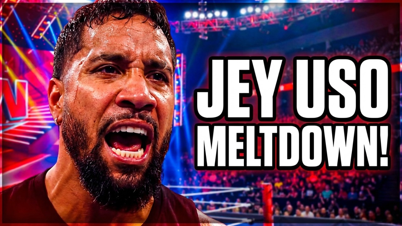 Джей Усо переживает публичный нервный срыв