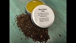 Making Anti-Fungal Black Walnut Salve