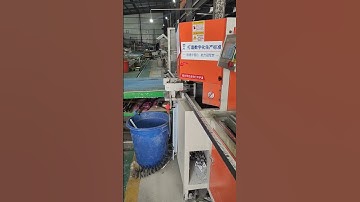 Diamond mesh screen window automatic cutting saw