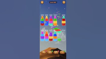 405 level Water sort - color sort game #gameshorts #watercolor #asmr #gameplay #shorts #play