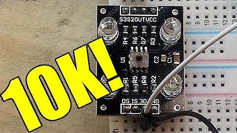 tcs230 color sensor and thanks for 10k subs