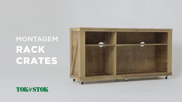 Como montar a estante CRATES - Tok&Stok