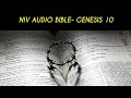 Genesis 10 niv audio bible with text