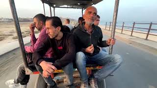 Damaged Roads, Destroyed Vehicles Paralyze Gaza’s Commuters Reuters Resimi