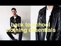 Back to School Essentials // Clothing &amp; Accessories | Imdrewscott