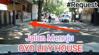 The Road to OYO LILY HOUSE from Rawa Buntu Station and Jalan Letnan Sutopo - #request || Car Vlog.