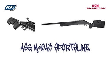 ASG - McMillan M40A3 cal. 6MM BB - airsoft sniper rifle review